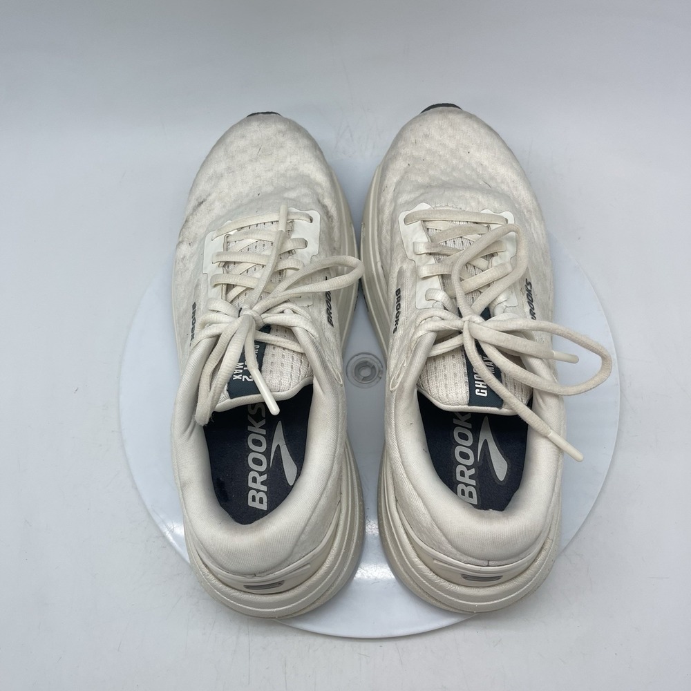 Brooks Sneakers Womens 8.5 B Ghost Max 2 1204201B274 White Running Athletic Gym - Picture 5 of 10